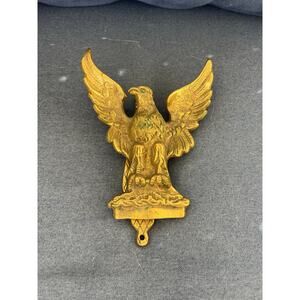 Vintage Cast Brass Eagle Door Knocker